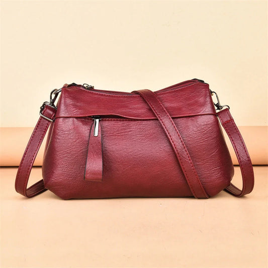 Women's Elegant Leather Shoulder Bag | Timeless Everyday Handbag
