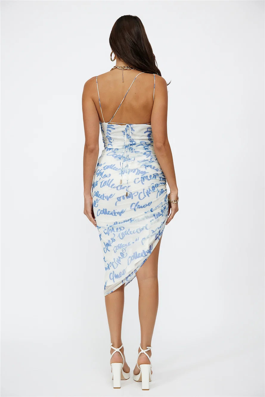 Women's Slow Burn Midi Dress | Elegant, Sophisticated & Flattering Style