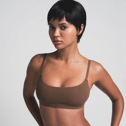 Women's Scoop Neck Bralette | Soft, Comfortable & Wire-Free Everyday Bra