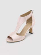 Women's Comfort Open-Toe Suede Heels | Elegant Cushioned Dress Sandals