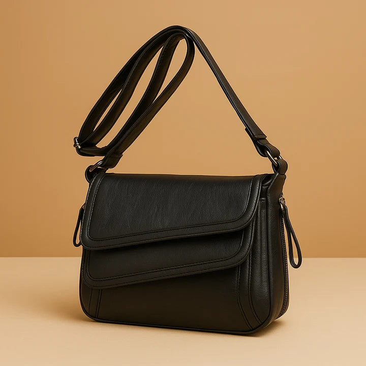 Women's Leather Shoulder Bag | Elegant, Spacious & Timeless Everyday Handbag