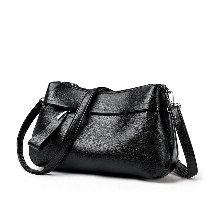 Women's Elegant Leather Shoulder Bag | Timeless Everyday Handbag