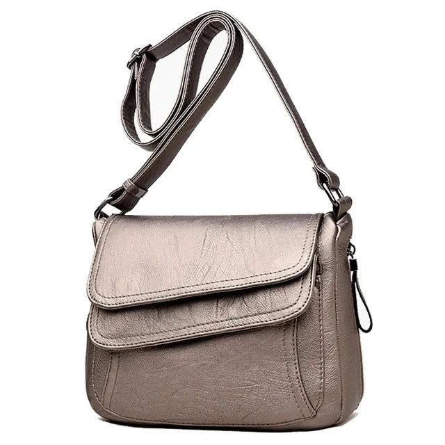 Women's Leather Shoulder Bag | Elegant, Spacious & Timeless Everyday Handbag