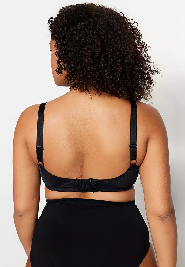 Women's Plus Size Mesh Contour Bra | Supportive Full Coverage Everyday Bra