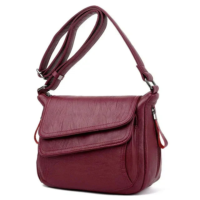 Women's Leather Shoulder Bag | Elegant, Spacious & Timeless Everyday Handbag