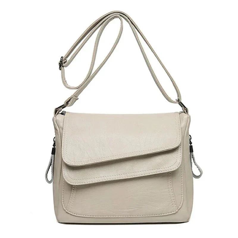 Women's Leather Shoulder Bag | Elegant, Spacious & Timeless Everyday Handbag